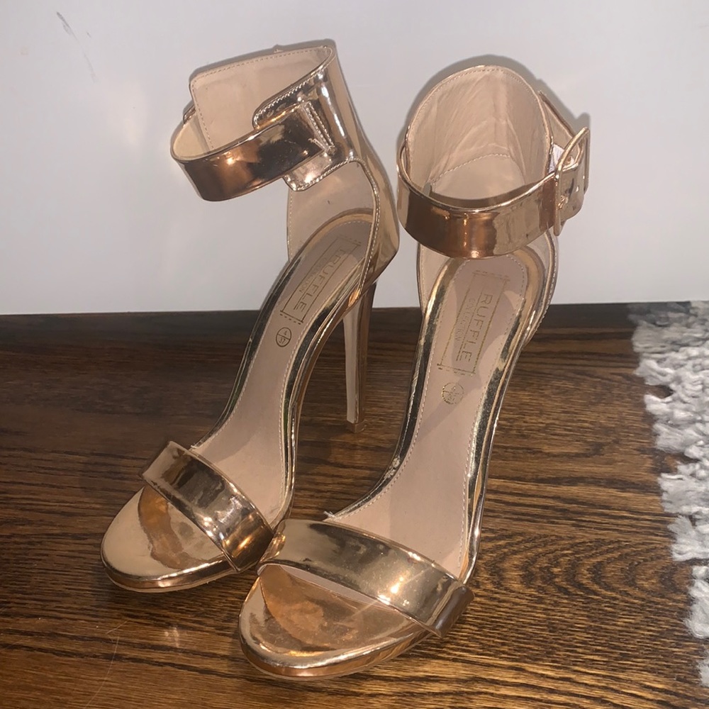 Gold heels